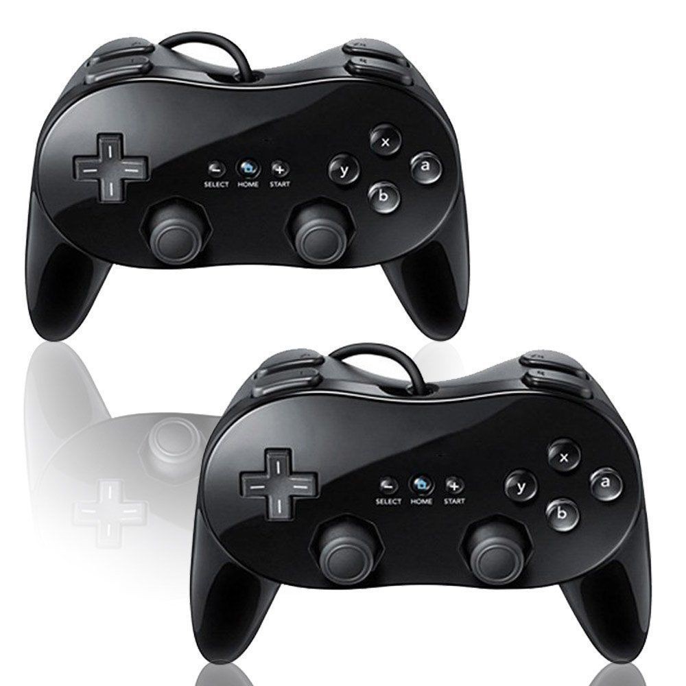 Controle Pro Classic Joystick para Nintendo Wii Remote Shopee Brasil