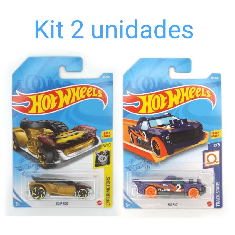 Hot Wheels Kit com 2 Carrinhos - Mattel