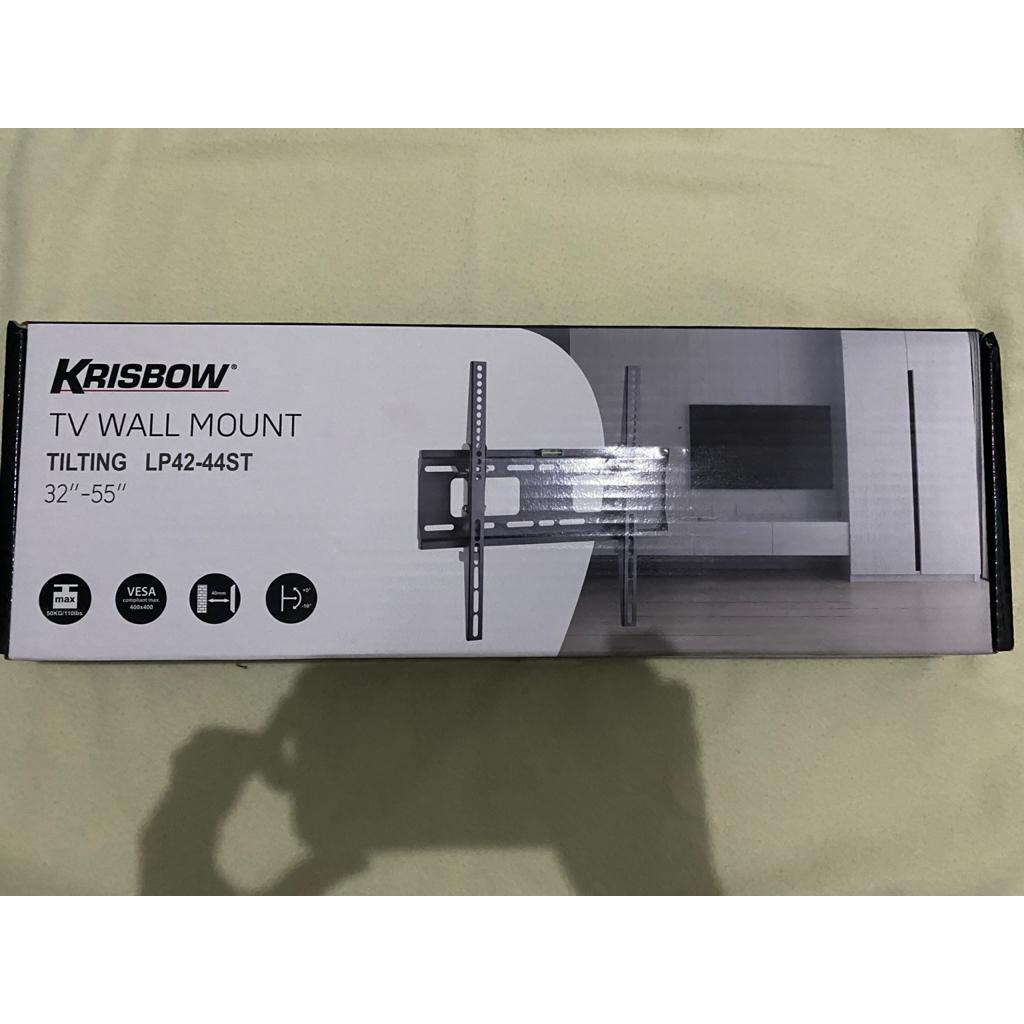 Suporte De Parede Para Tv Krisbow Shopee Brasil