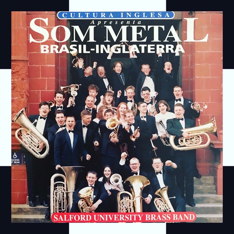 Cd Som Metal Brasil-Inglaterra Salfor University Brass Band, Item de  Música Usado 94962746