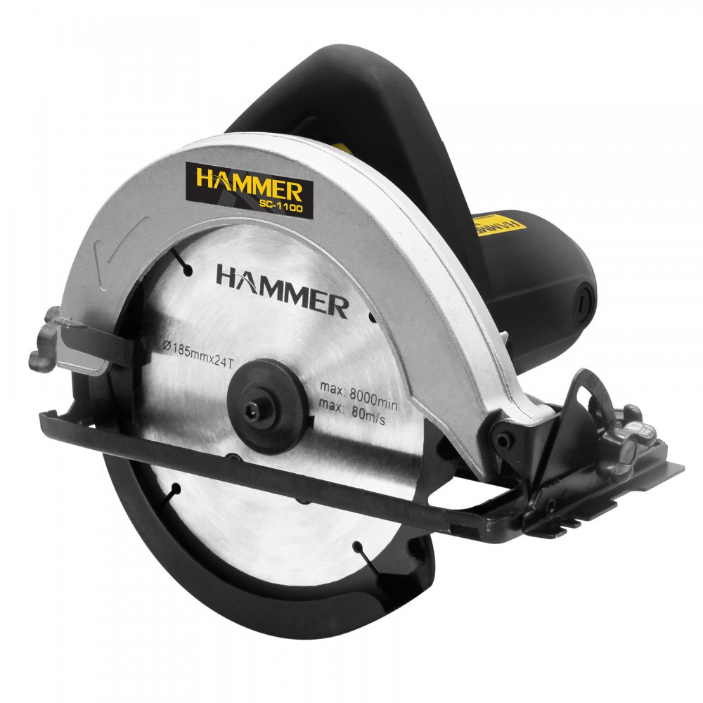 Serra Circular Hammer Para Madeira 7.1/4 1100W 220V Sc1100