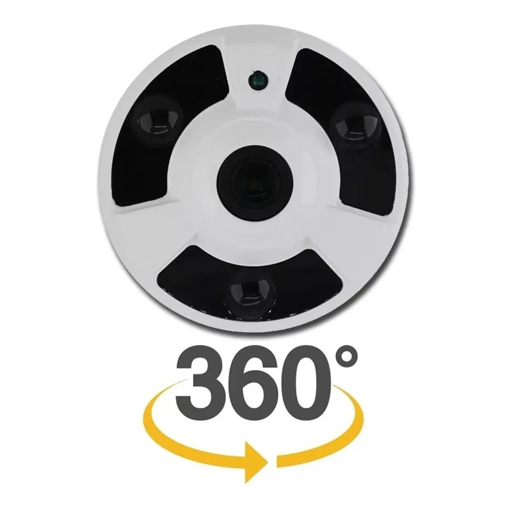 Câmera 360 Graus 2mp Full Hd Cftv