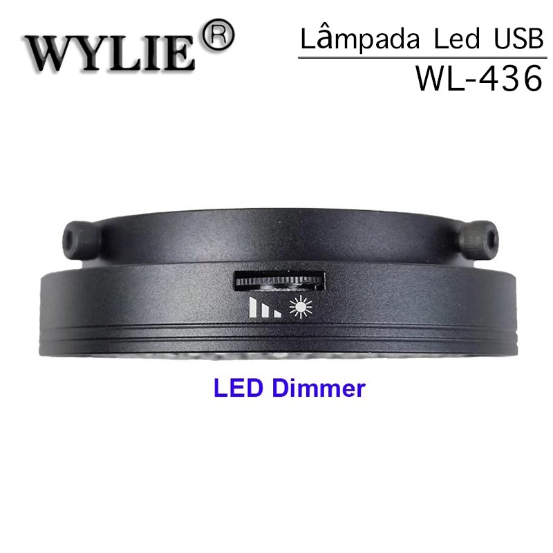 Lampada Led Usb 5v Para Microscopio Wylie