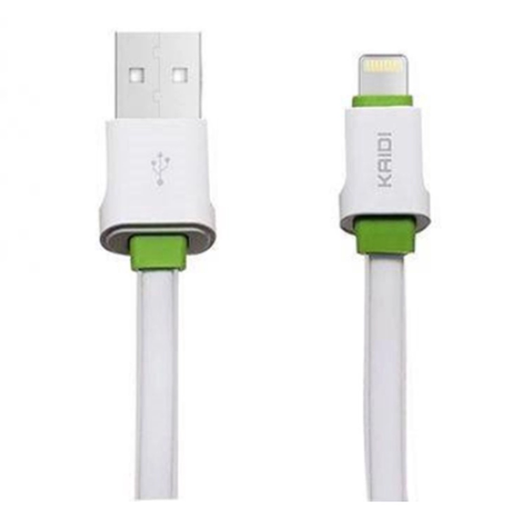 Cabo carga e dados Ligthing Iphone IOS 1 Metro KD-306 Kaidi Cabo carga e dados Ligthing Iphone IOS 1 Metro KD-306 Kaidi