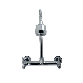 Torneira Misturador Cozinha Gourmet Tubo Flexível Cromado 2 Jato Parede Meli
