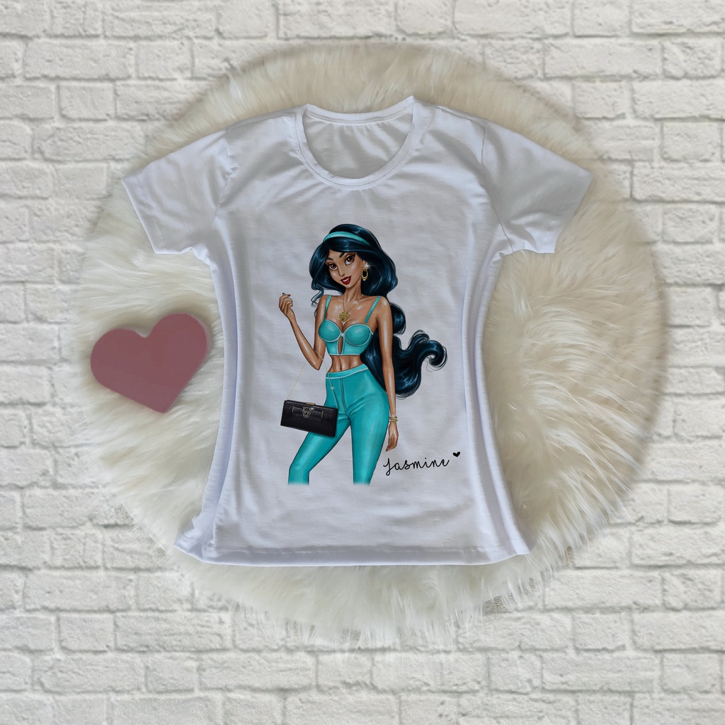 Camiseta best sale princesa jasmine