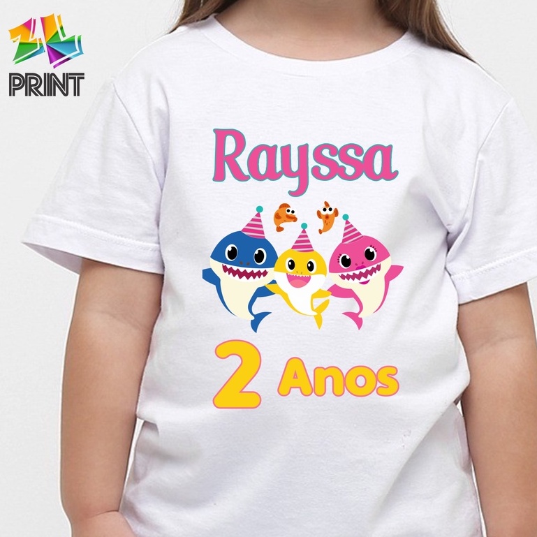 Camisetas 2025 baby shark