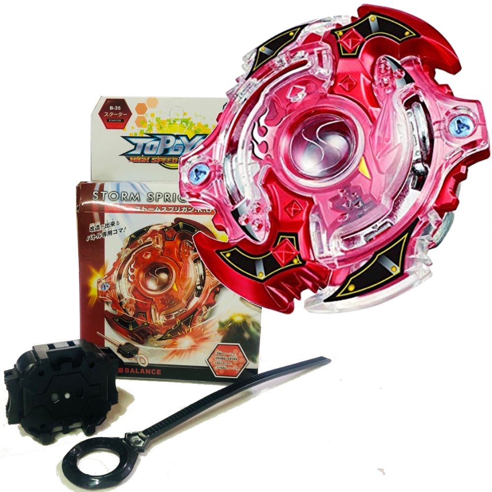 Beyblade Lançador Burst QuadStrike Bolt Spryzen Hasbro F6811