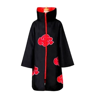 Capa Manto Akatsuki Naruto Cosplay Anime Roupa Traje Itachi
