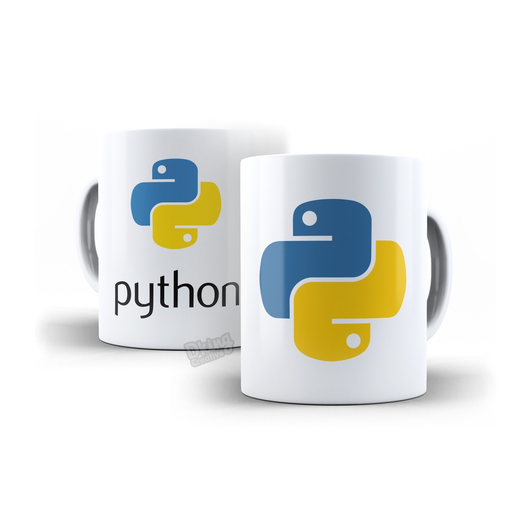 Caneca Python Programador Software Informática - Cerâmica