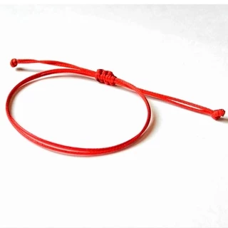 Pulseira Unitaria Corda Vermelha Proteção Pulseira Kabbalah Akai Ito Your Name Fio Vermelho do Destino Pulseira mal olhado