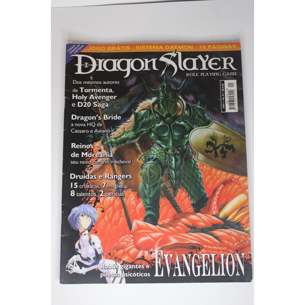 Revistas de RPG - Dragon Slayer | Shopee Brasil