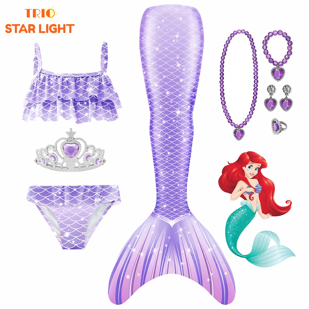 Fantasia Sereia Infantil Roupa De Banho Biquíni Infantil Feminino Para  Meninas Rabo De Sereia Princesa Vestido Crianças Fantasia De Festa Cosplay  Traje Aniversário Praia Roupas - Escorrega o Preço