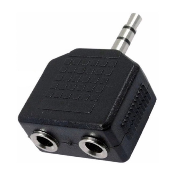 Kit Plug Adaptador Duplicador 2 J2 Estéreo x P2 Estéreo Mxt | Shopee Brasil