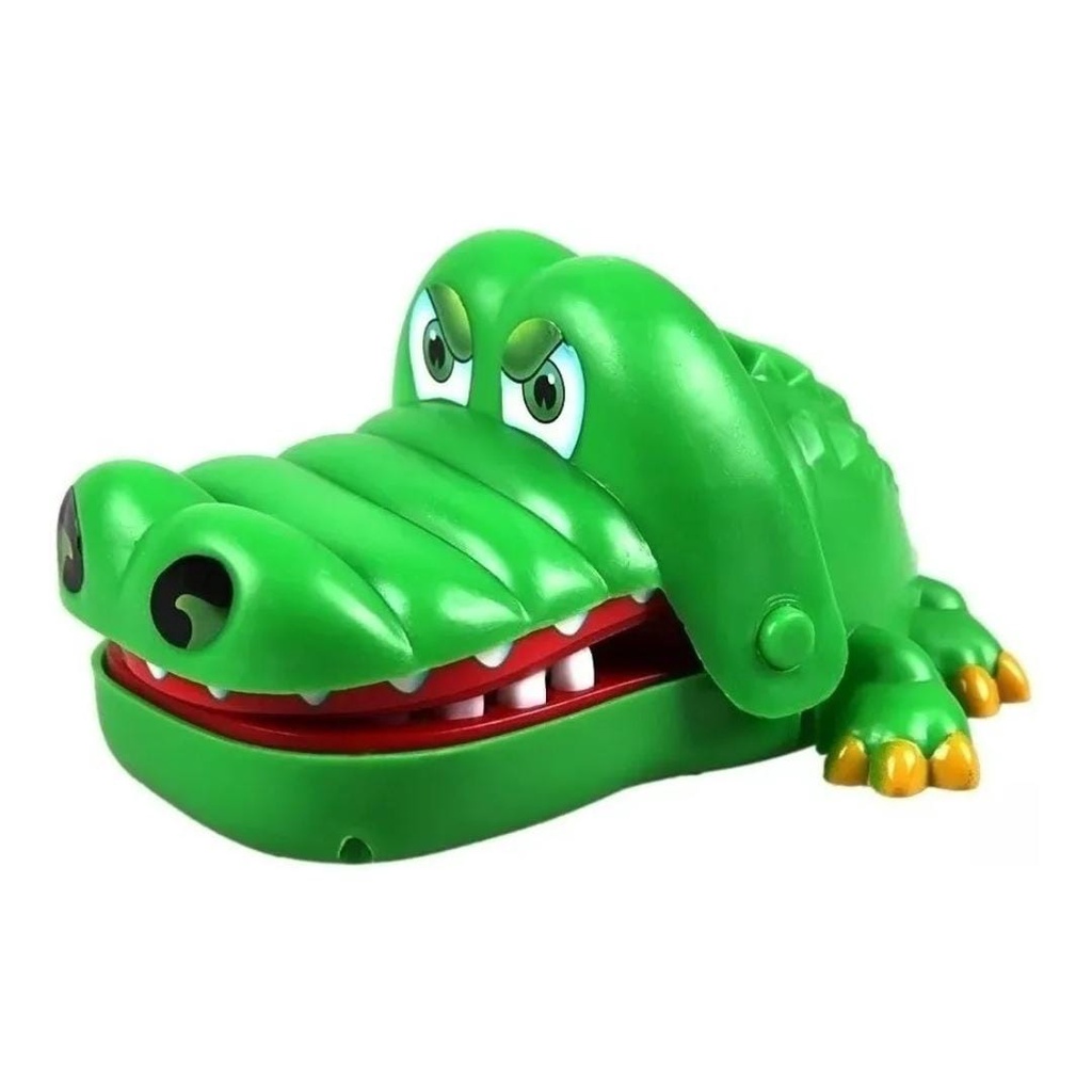 Mini Jacaré Brinquedo Crocodilo Jogo Dentista Morde Dedo