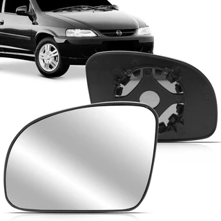 Lente Espelho Retrovisor GM Celta 2002/2006 Lado Esquerdo