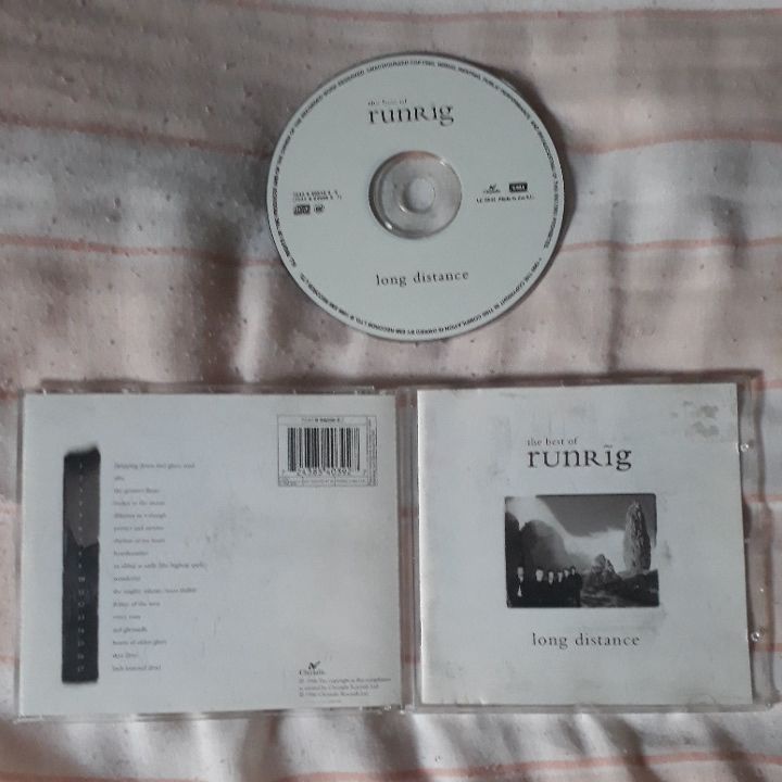 Runrig cd long distance the best of importado | Shopee Brasil
