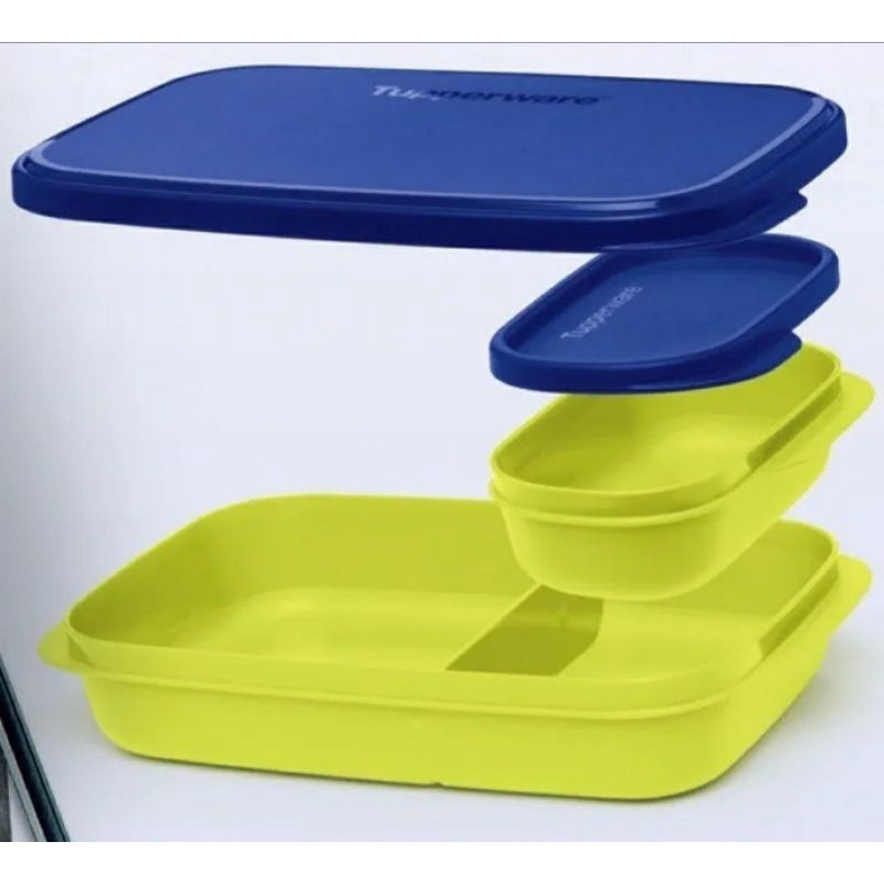 Tupperware Basic Line Slim com Divisórias 590ml (acompanha Basic Line ...