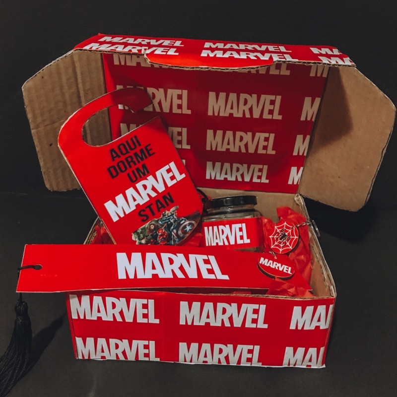Kit Marvel Shopee Brasil