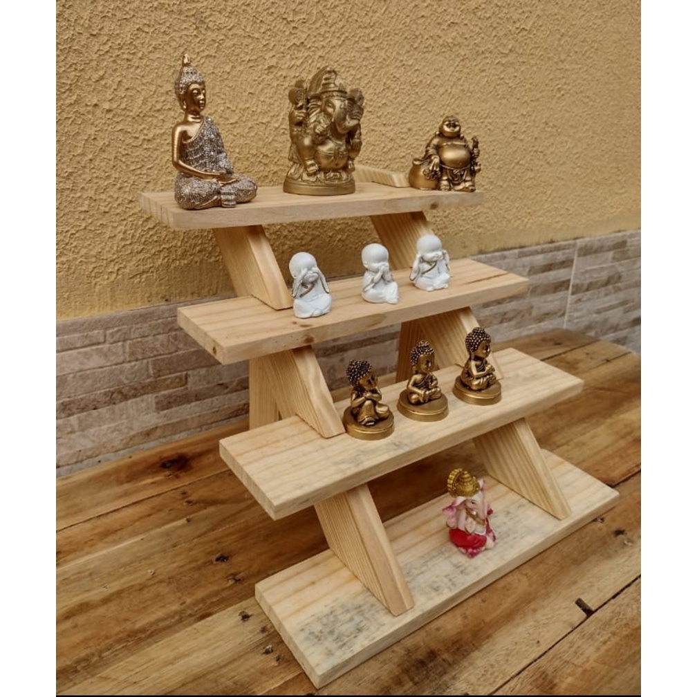 Display de Madeira Expositor Arquibancada | Shopee Brasil