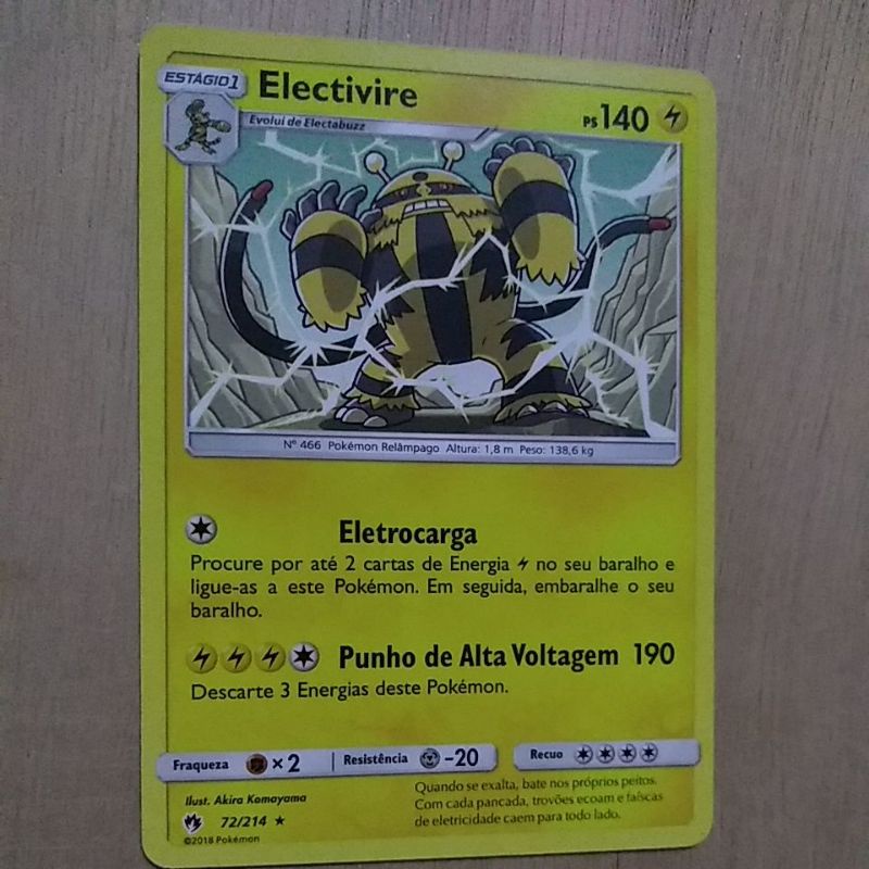 Pokémon TCG - Tipos de Cartas