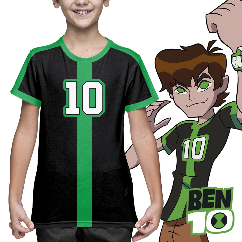 Camisa Infantil Desenho Ben 10 Omniverse - Frete Grátis | Shopee Brasil