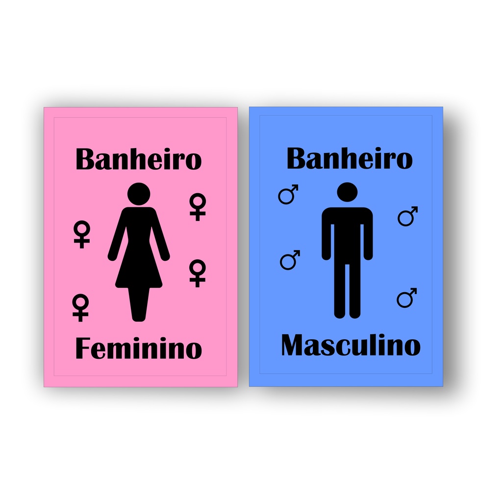 Placas De Banheiro Para Imprimir Comprar Placa Banheiro Feminino