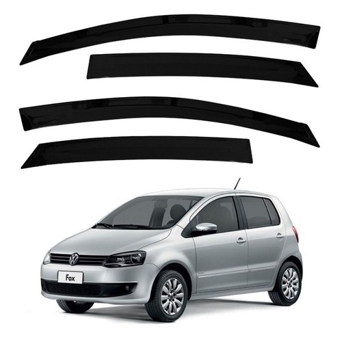 Calha De Chuva Defletor 4pts Fox/cross Fox/space Fox Todos 30010a