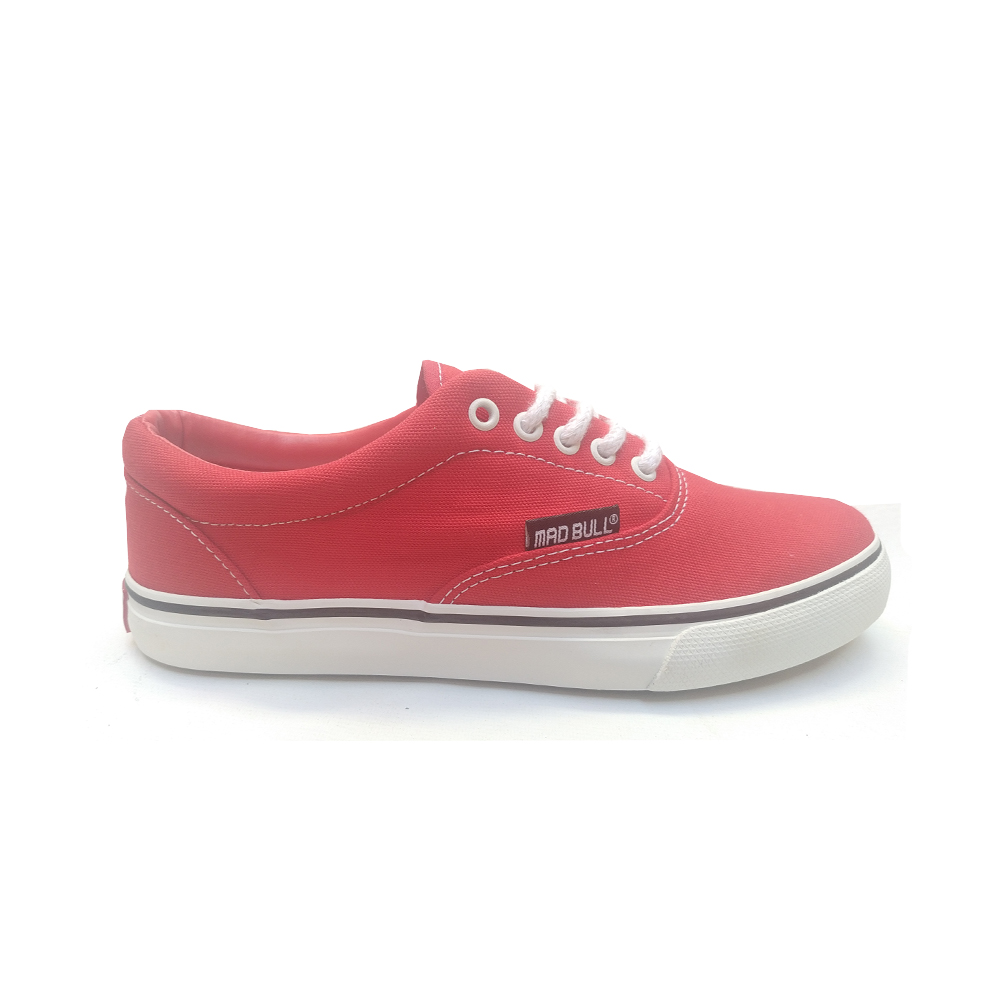 Tênis Mad Bull Logo Vermelho Skate Shoes