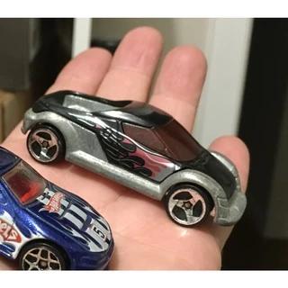 hot wheels pickup picape Honda Spocket rodas prata coleção de 2006