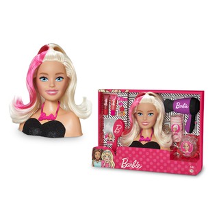 BARBIE BUSTO STYLING FACES COM MAQUIAGEM E ACESSÓRIOS MATTEL - Ri Happy