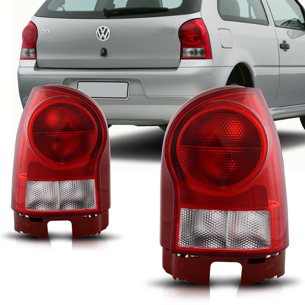 Lanterna Gol G4 2006 2007 2008 2009 2010 2011 2012 2013 2014 Ré Cristal ...