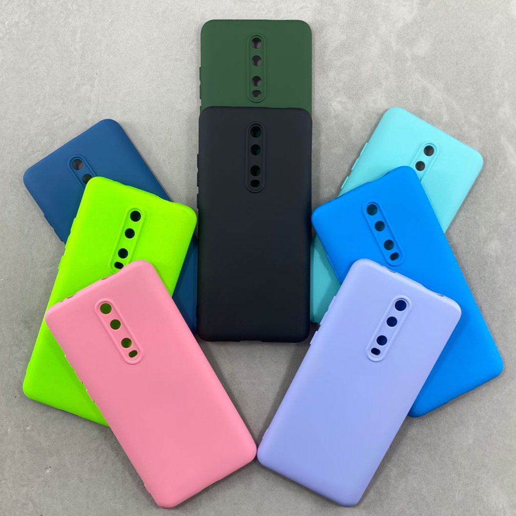 Capa Xiaomi MI 9T Silicone Aveludada Protege Câmera Colorida Capinha Anti Impacto