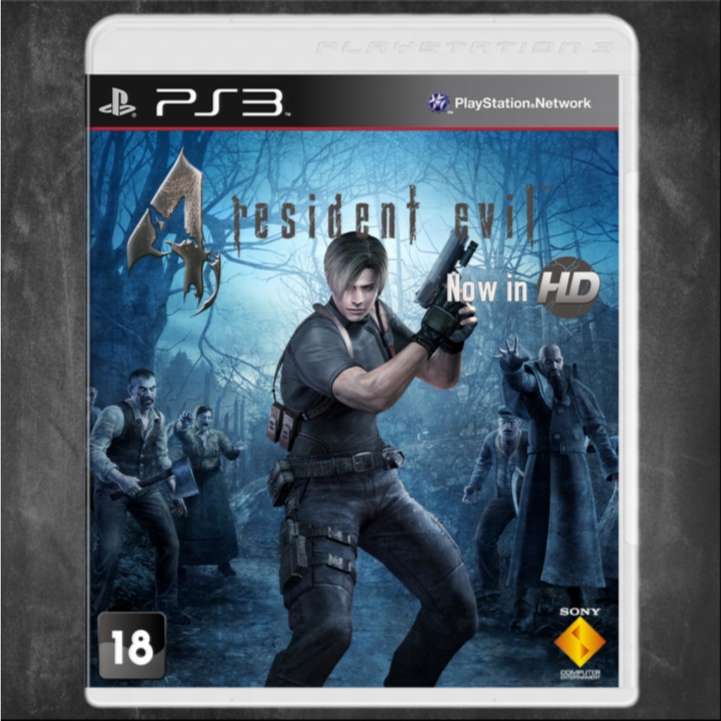 Jogo Remasterizado Do Resident Evil 4 Xbox One Mídia Física
