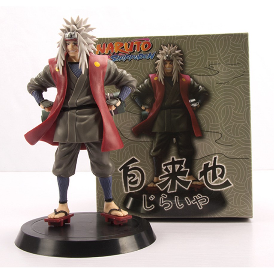 Desenhos Animados Naruto Shippuden Jiraiya Gama Sennin 886 PVC Action  Figure Y200811 Modelo Boneca De Brinquedo De $194,95