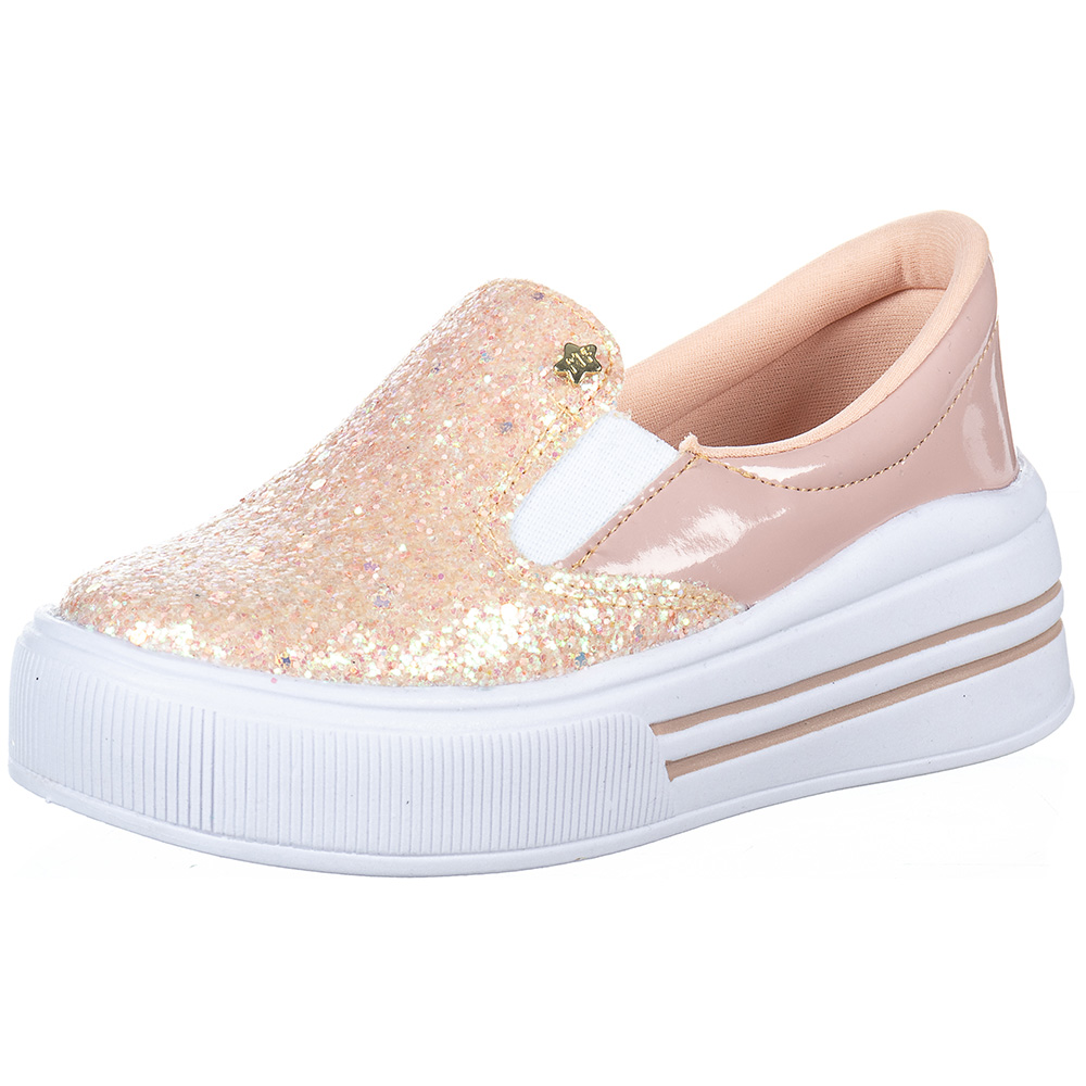 Slip on sales feminino infantil