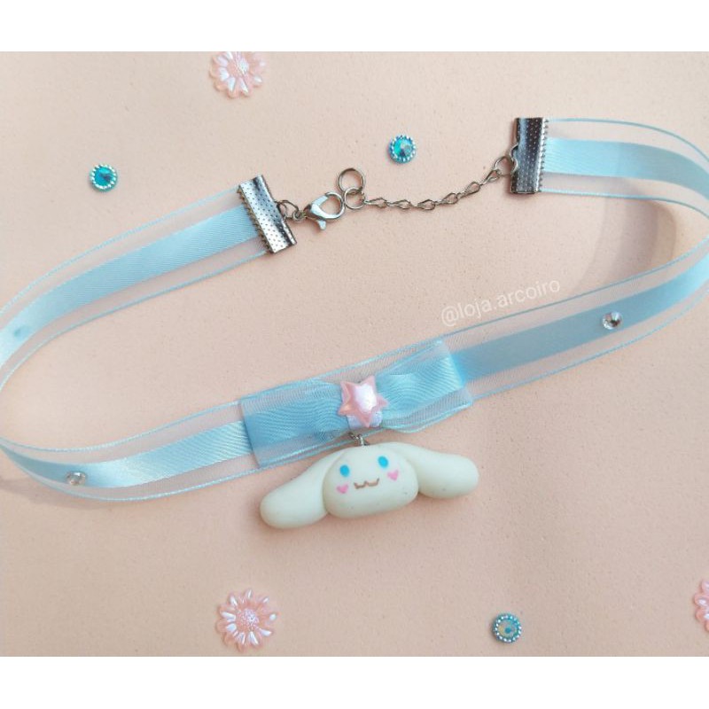 Choker / Colar Cinnamoroll Sanrio Kawaii