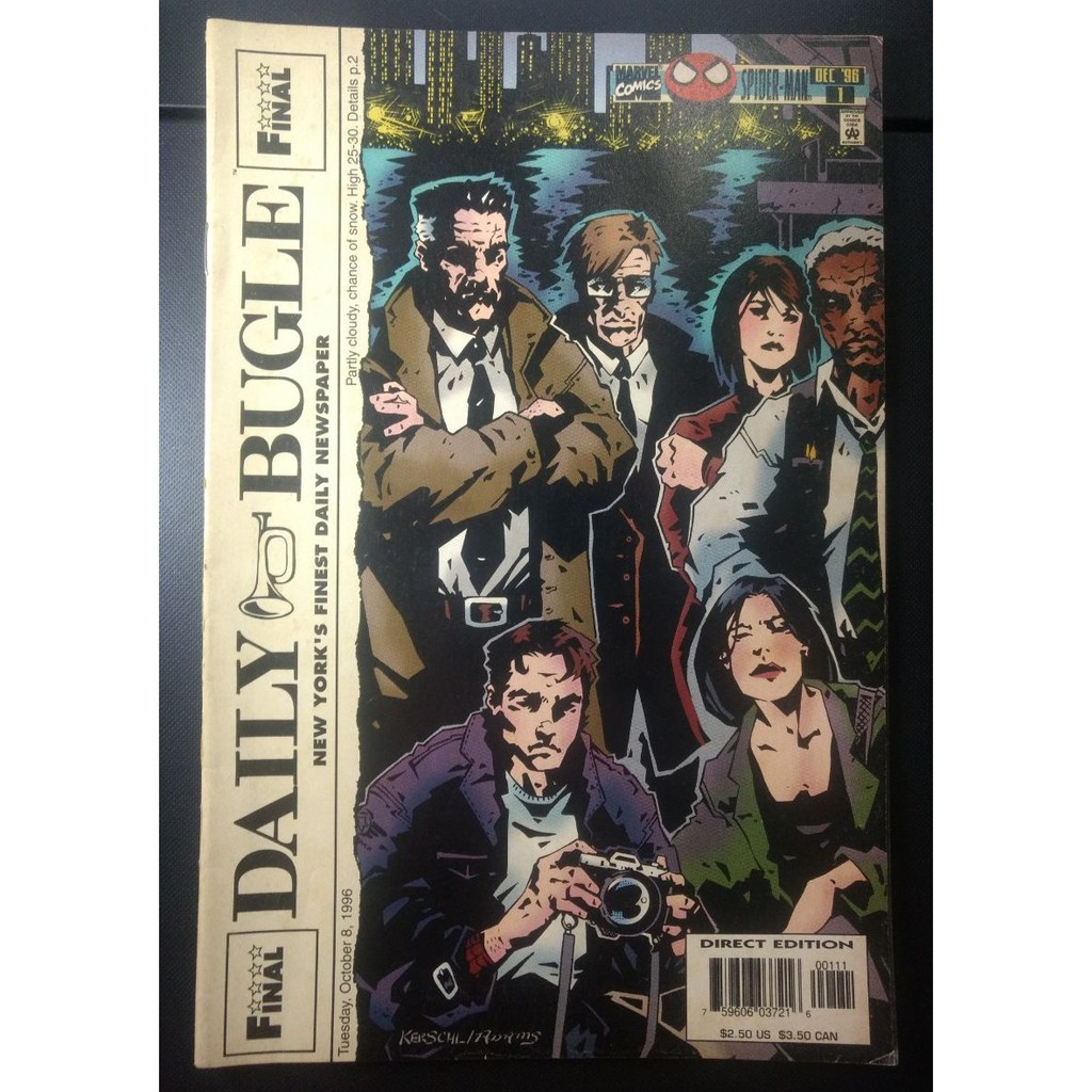Minissérie Daily Bugle N° 1 - Marvel Comics (1996) | Shopee Brasil