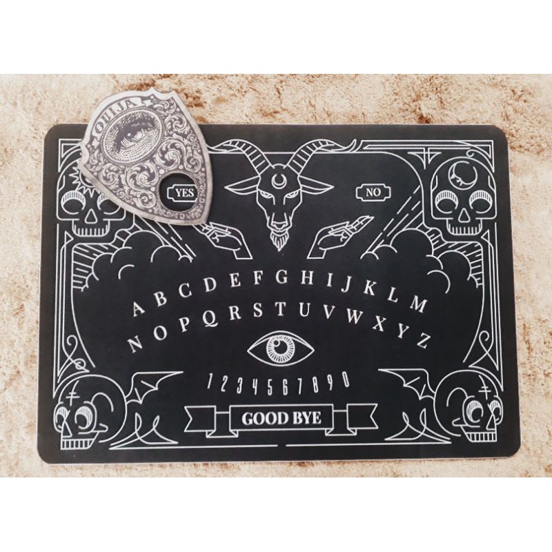 OUIJA blacklブラックメタル Tabuleiro Ouija Black | Shopee Brasil
