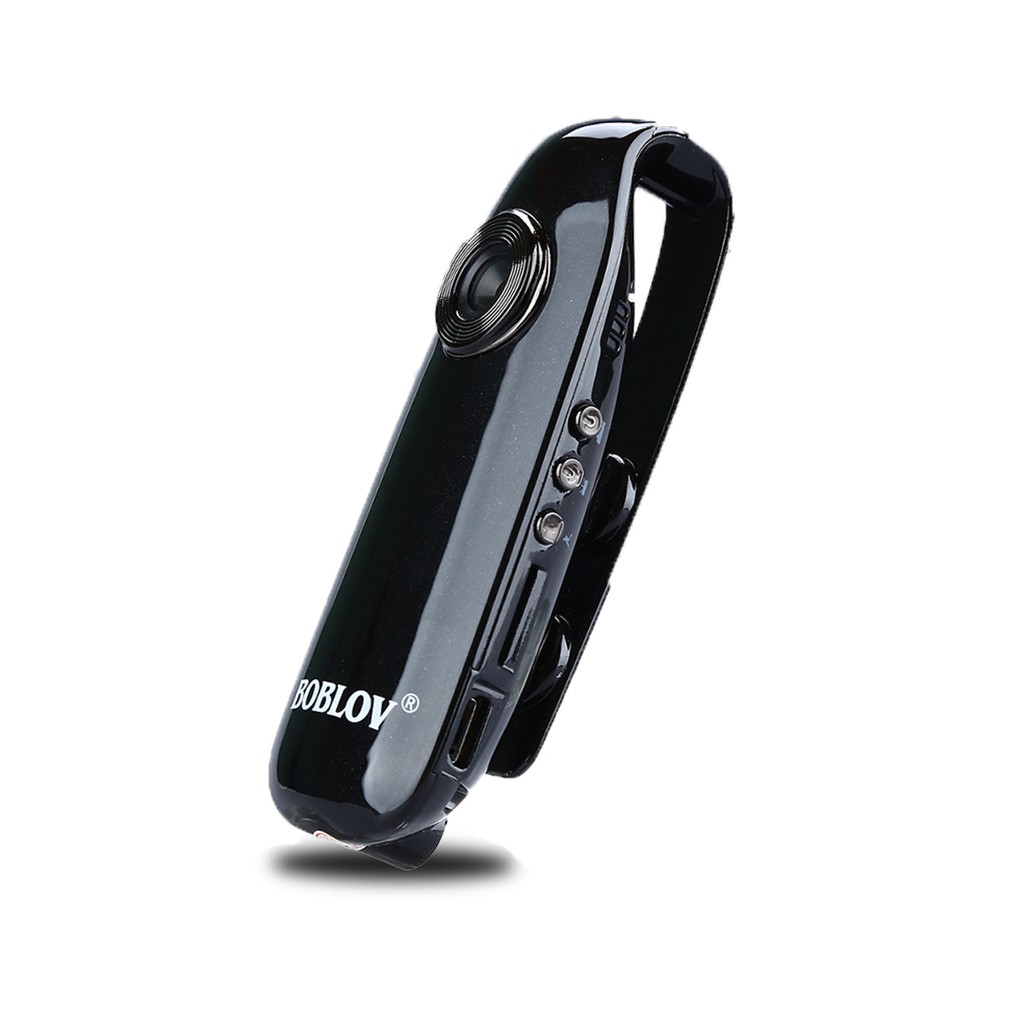 Mini Câmera Policial Boblov 007 Filmadora Externa Hd 1080p | Shopee Brasil