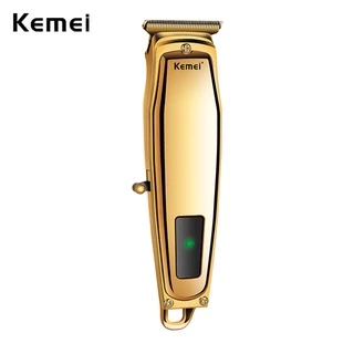 Kemei KM-1312 USB Carga Rápida Máquina De Cortar Cabelo Profissional Recarregável Para Homem Elétrico