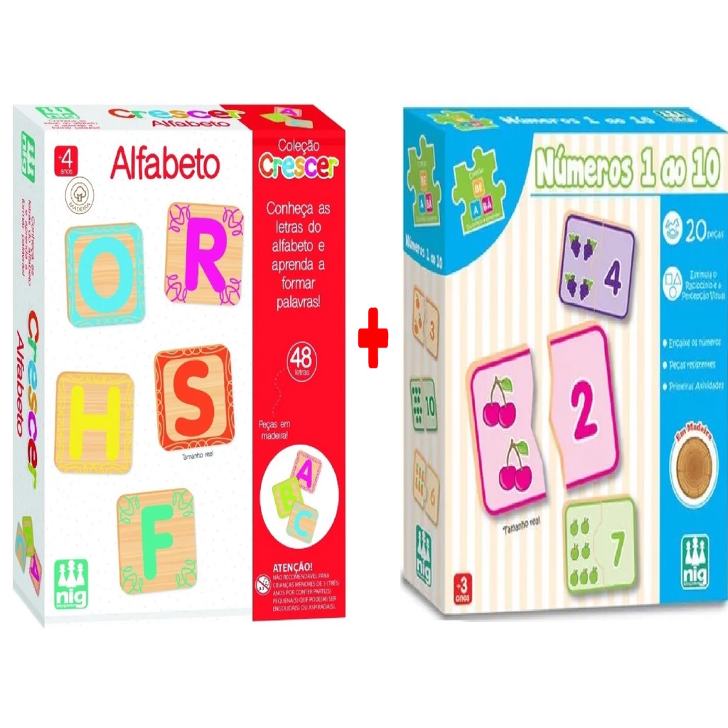 2 Jogos Educativos Descobrindo Alfabeto Números Sílabas Nig no Shoptime
