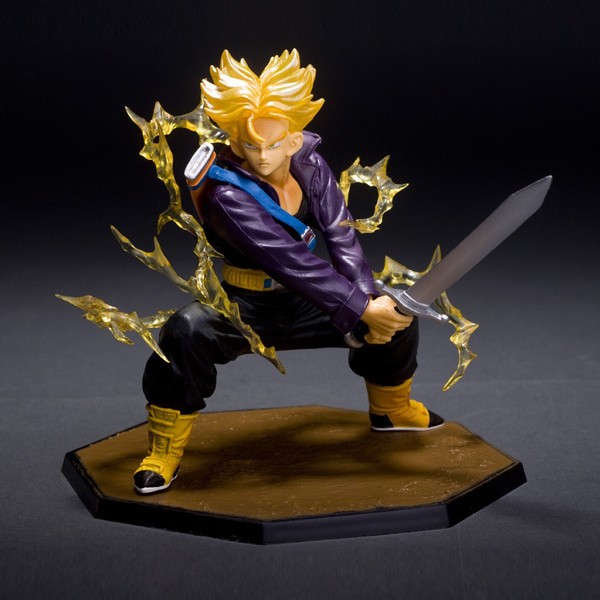 Boneco Miniatura Action Figure Dragon Ball Z Future Trunks SSJ