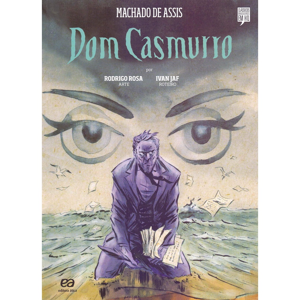 HQ História em Quadrinhos | Dom Casmurro | Machado de Assis | Livro ...