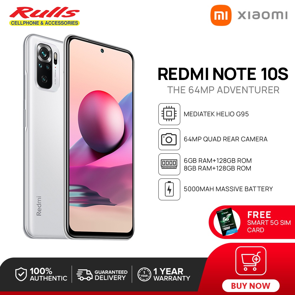 Xiaomi Nota10 Smartphone | 6GB/8GB RAM + 128GB ROM 6,43 