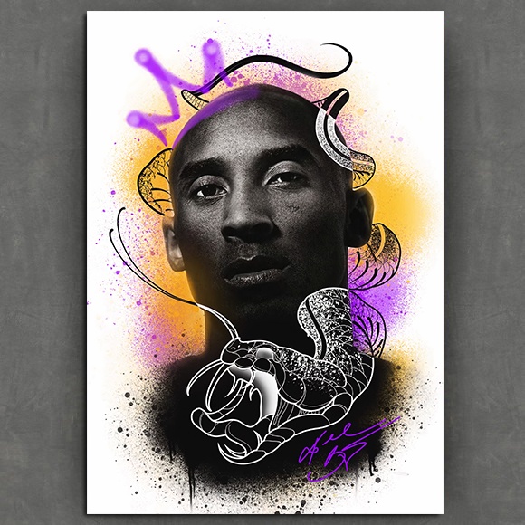 Kobe Bryant, Black Mamba, Nba, Quadro Decorativo 42x30cm Mdf