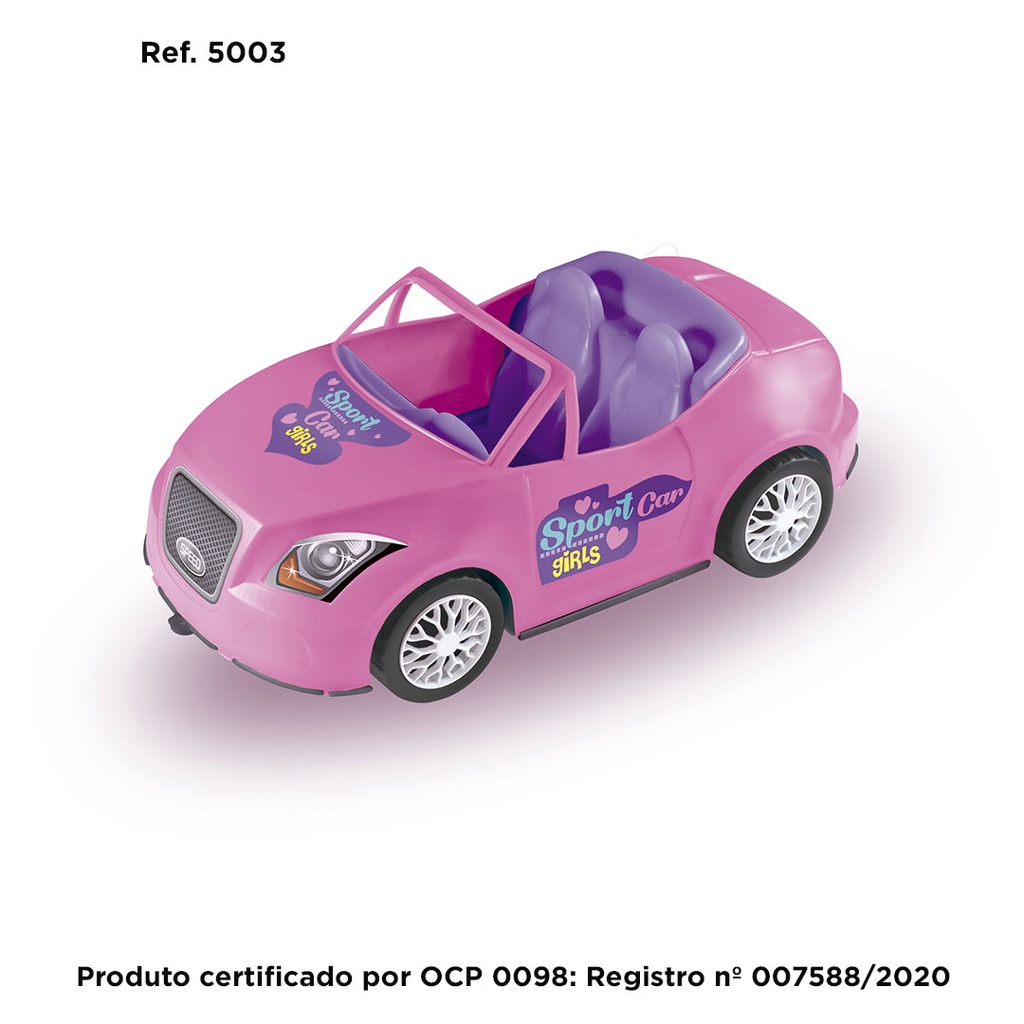 Girls store barbie car