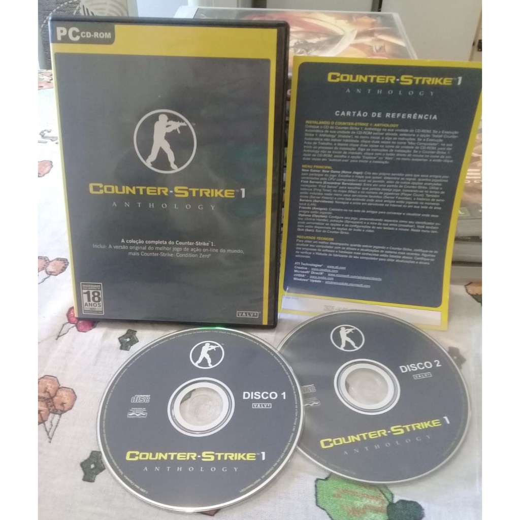 Counter-Strike 1 Anthology カウンターストライク Counter Strike 1 Anthology para PC Original!! | Shopee Brasil