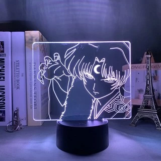 Inuyasha Sesshomaru Figure Lâmpada Led Noturna Jagermeister