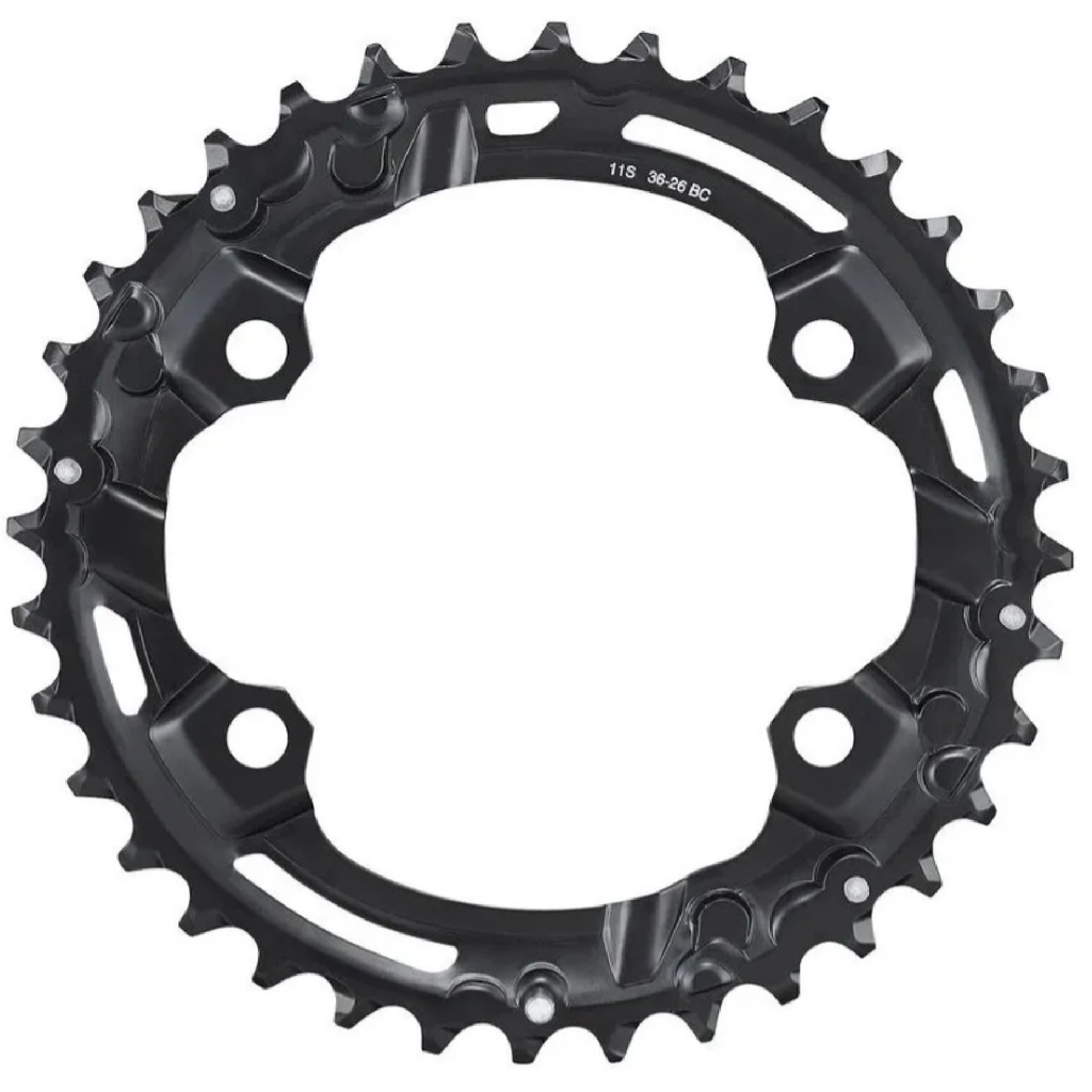 1262361 Coroa Shimano Deore 5100 36 Dentes BCD 96mm para 2x11v